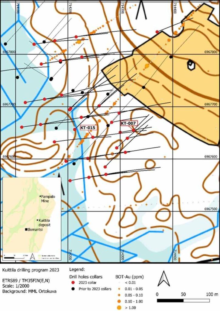 High-Grade Au From Karelian Gold Line