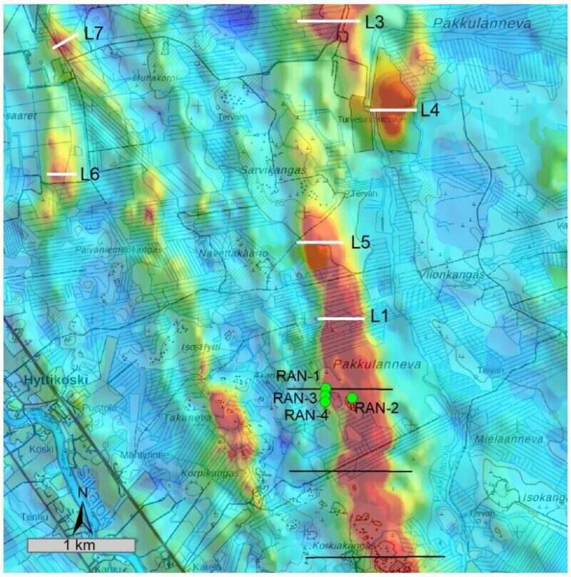 Geophysics Completed At Kupukka