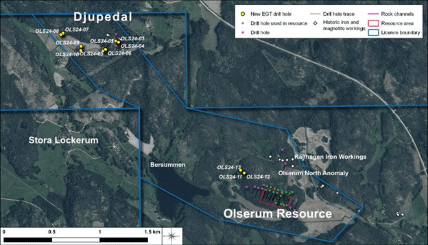 EGT Completes Olserum Drilling