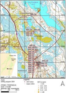 Hosko Drilling program 2024