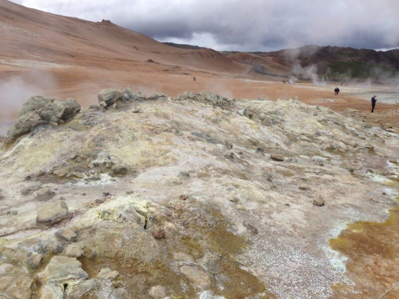 Sulfur in Iceland