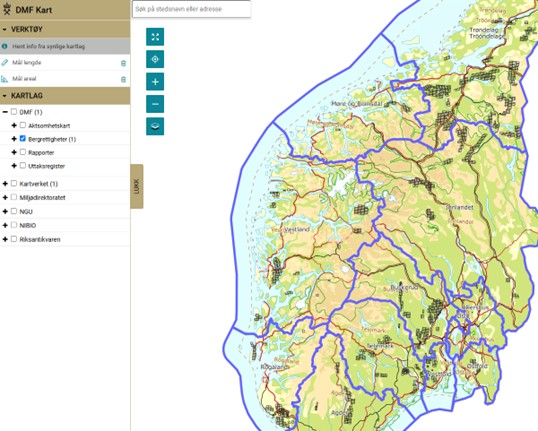 Mineral exploration permits in Norway